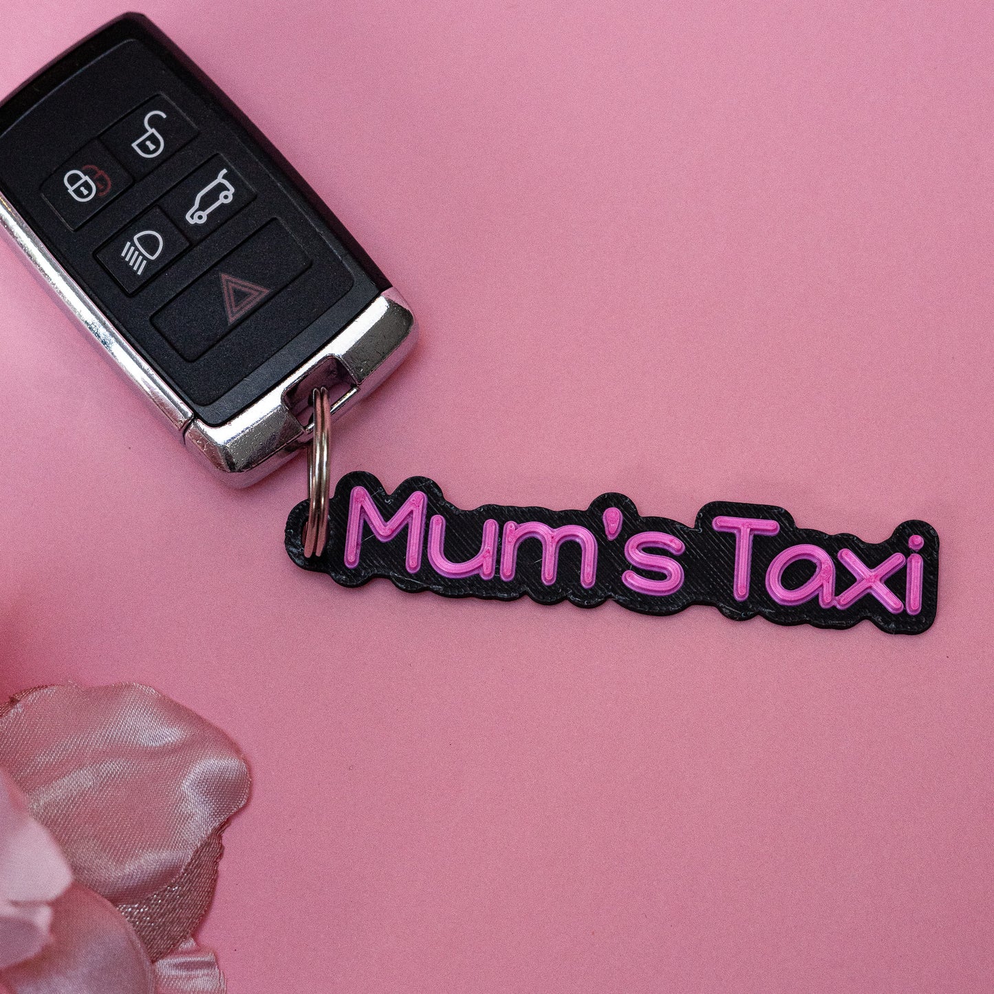 Mother's Day Two-Colour Personalised Keyring