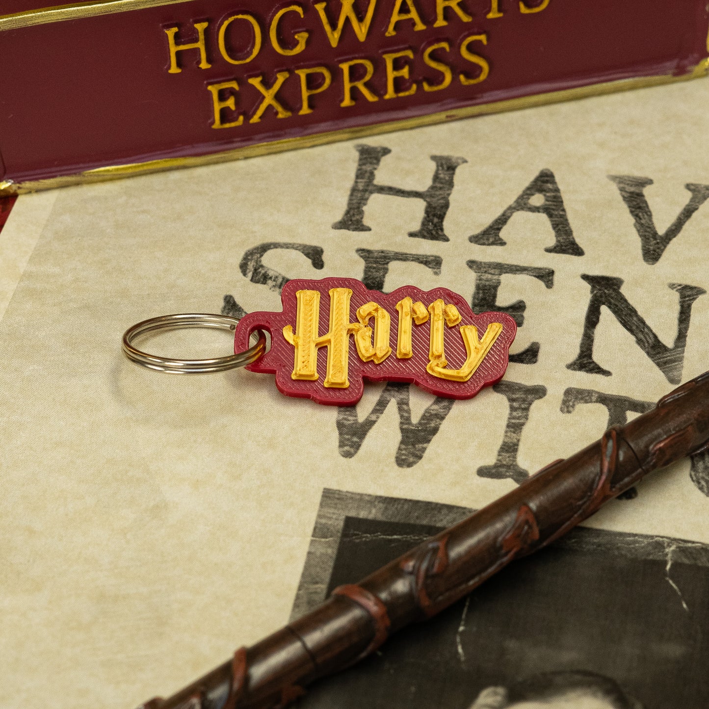 Harry Potter-Inspired Keyring