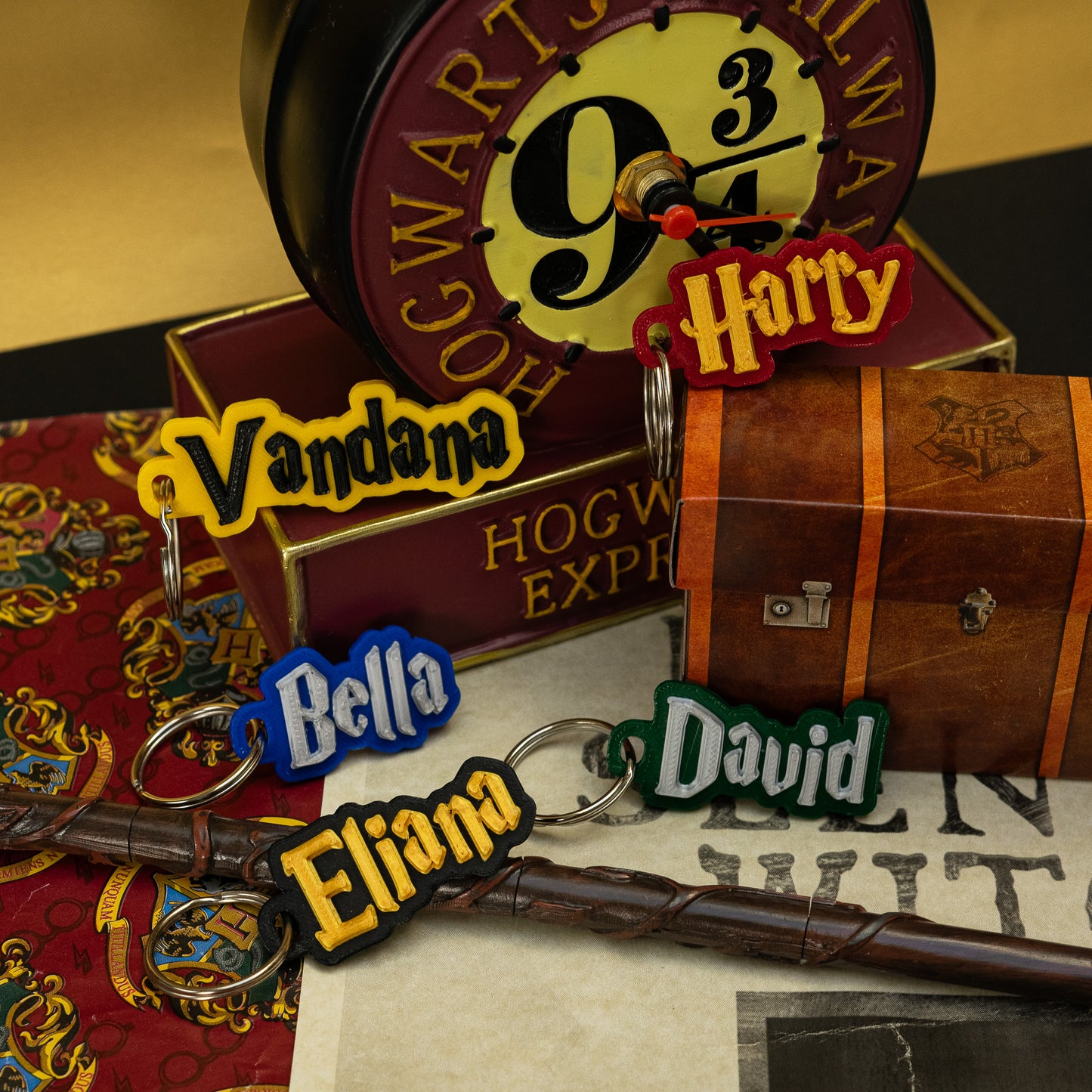 Harry Potter-Inspired Keyring