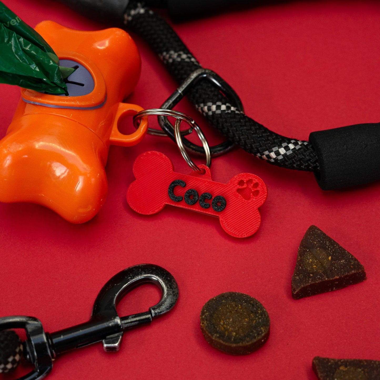 Dog Lead Name Tag