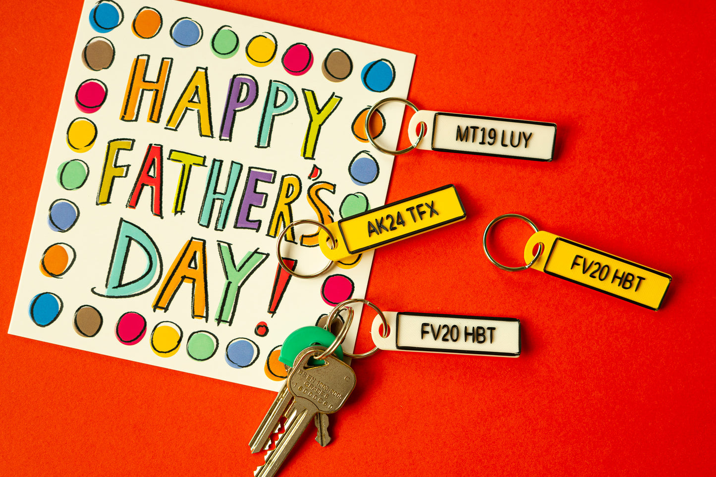 Licence Plate Keyring
