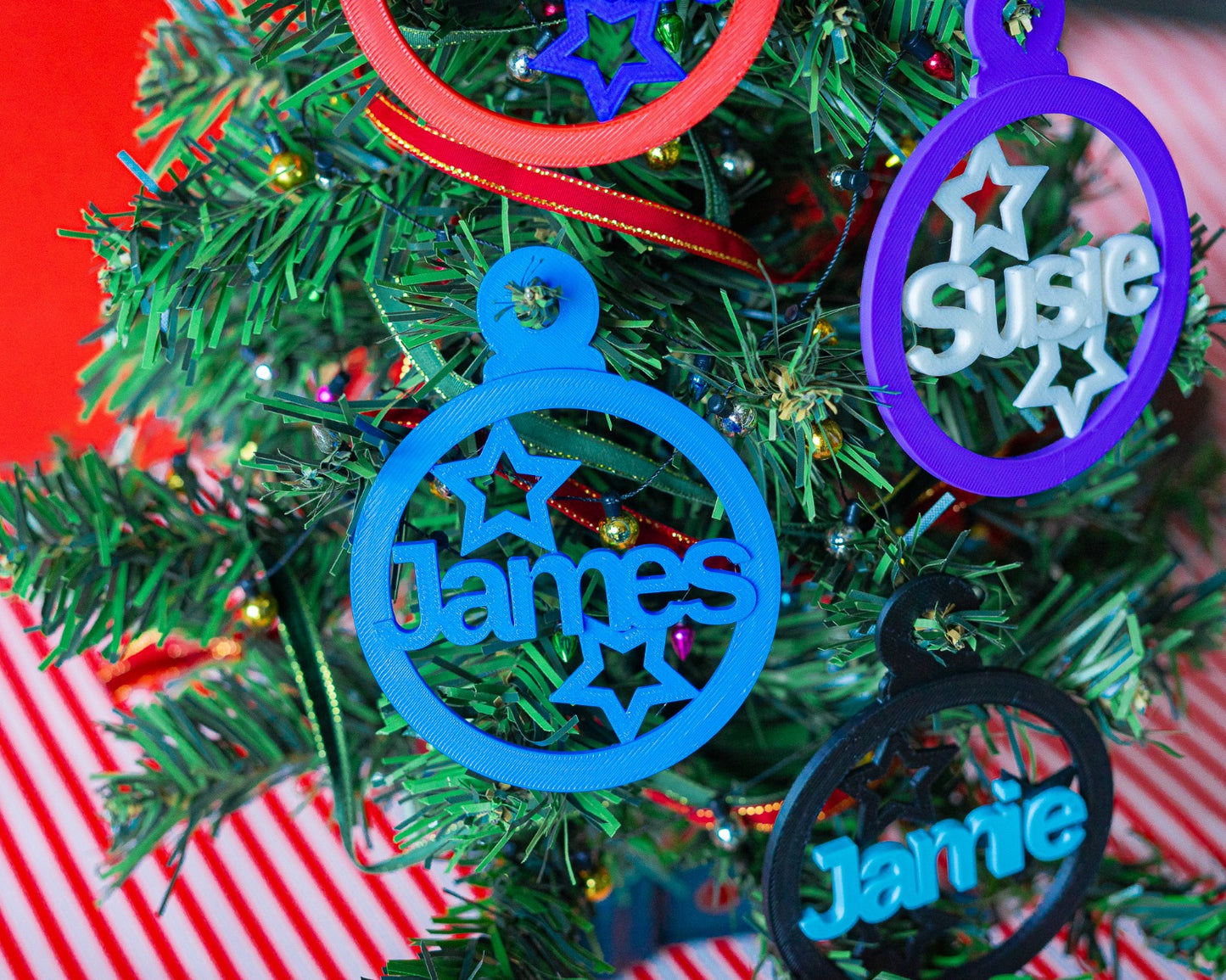Personalised Christmas Tree Bauble