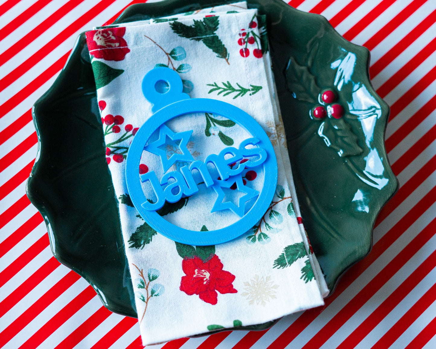Personalised Christmas Tree Bauble
